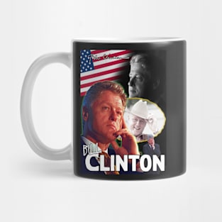 Bill Clinton 42nd president Gangsta rap band bootleg Mug